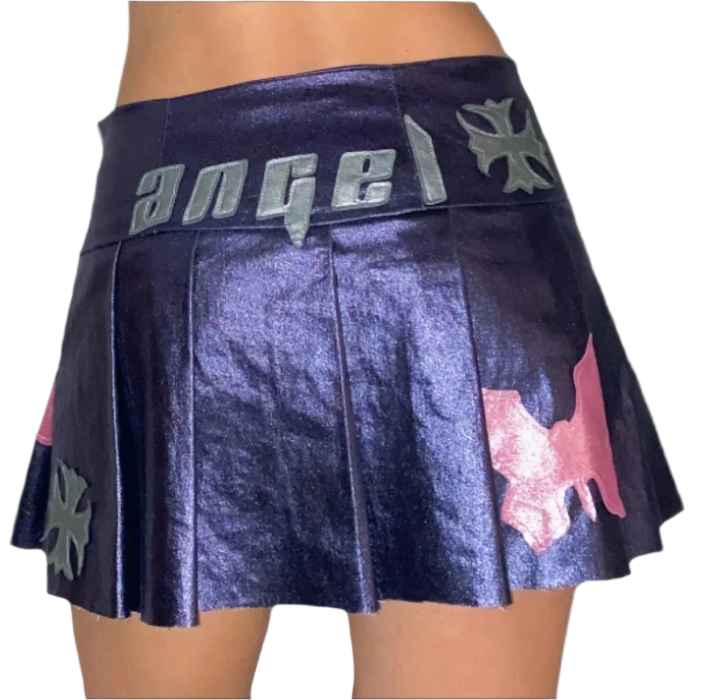 Cyber Angel Mini Skirt