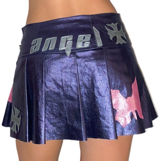 Cyber Angel Mini Skirt