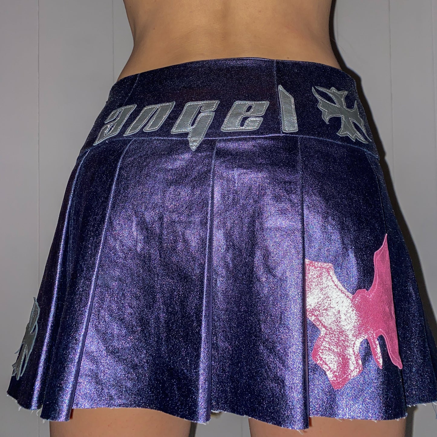 Cyber Angel Mini Skirt