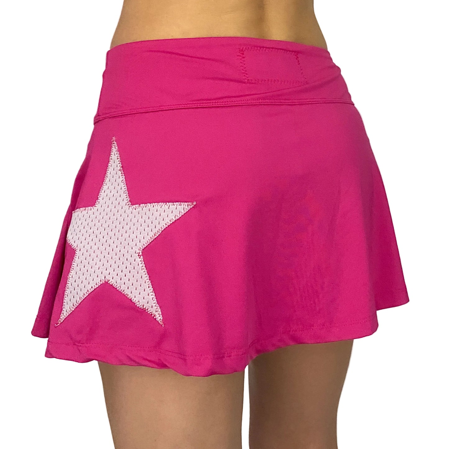 #8 Pink Pleated Mini Skort