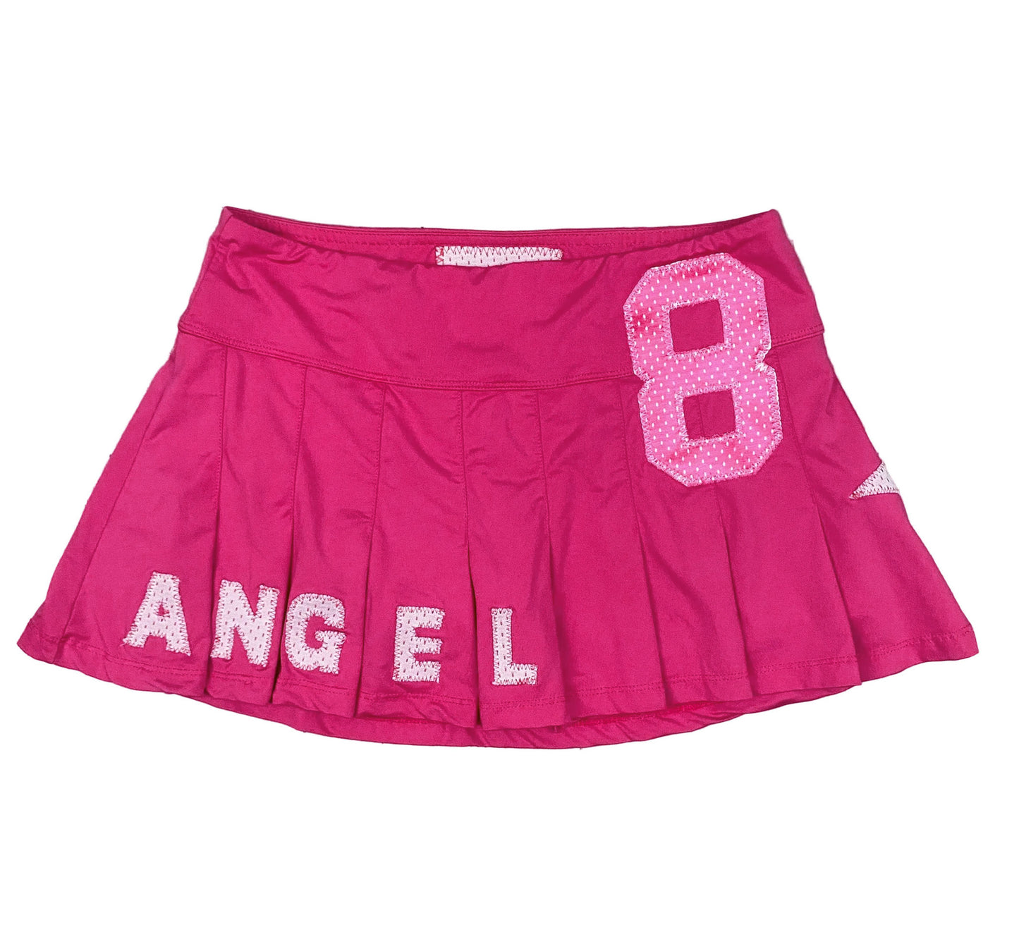 #8 Pink Pleated Mini Skort