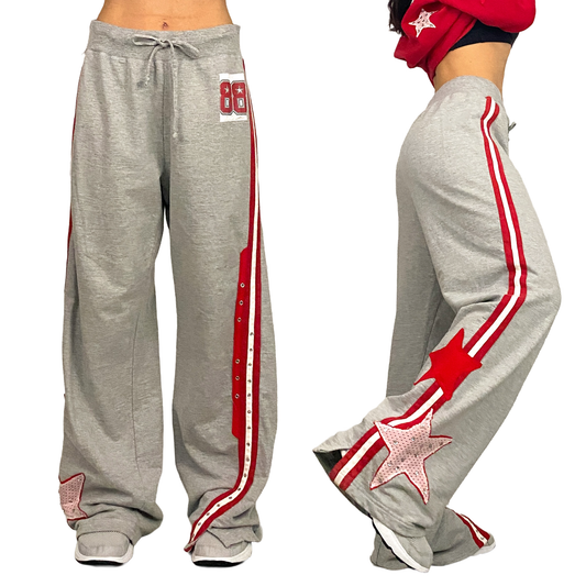 #88 Wide Leg Track Pants