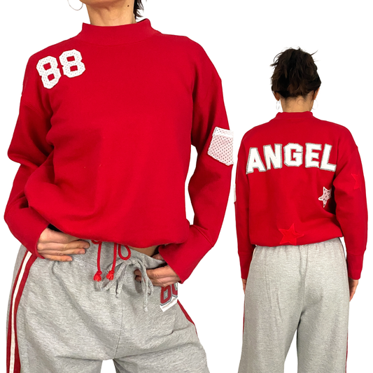 #88 Angel Mock Neck Sweatshirt